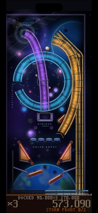 Tower Pinball, the orbit floor